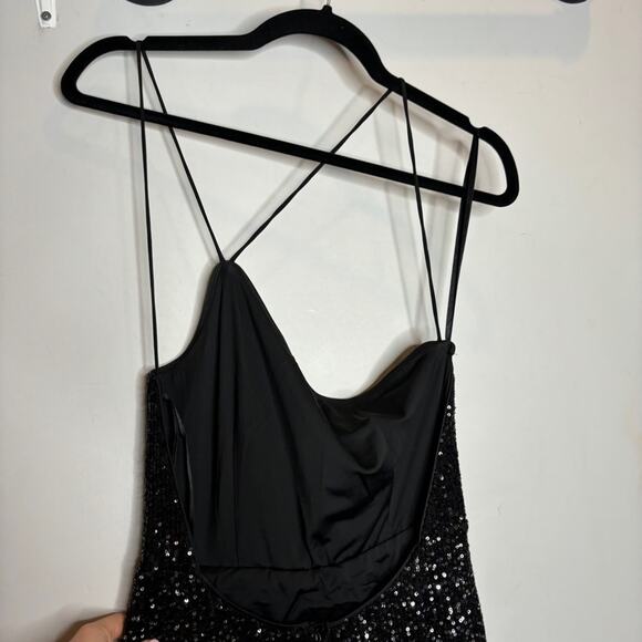 NWT LPA Andrea Dress Sequin Party Dress Open Back - Picture 8 of 11